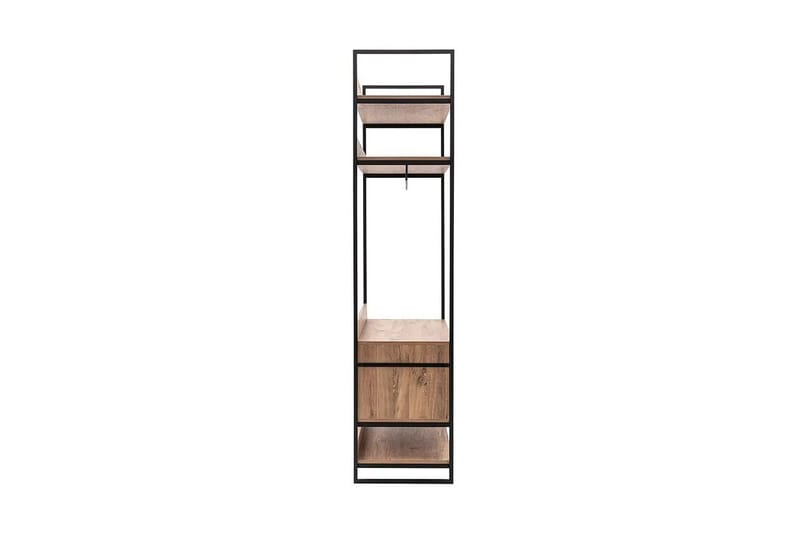 Witonia Garderob 104x52 cm - Natur - Förvaring - Klädförvaring - Klädhängare - Klädställning