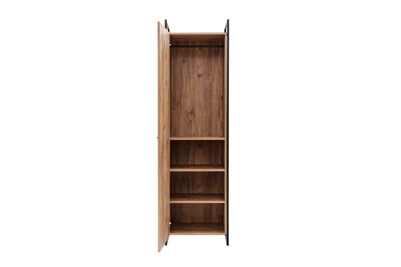 Witonia Garderob 64x52 cm - Natur - Förvaring - Klädförvaring - Garderob & garderobssystem
