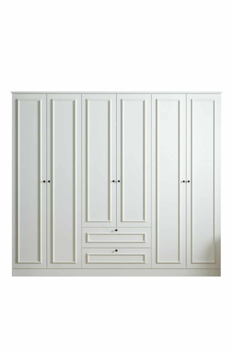 Wonthaggi Garderob 209x210 cm, Vit