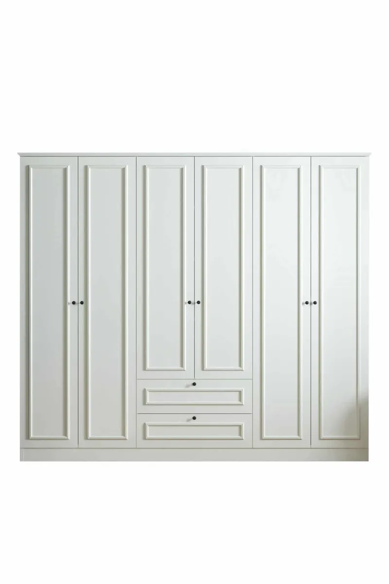 Wonthaggi Garderob 209x210 cm, Vit