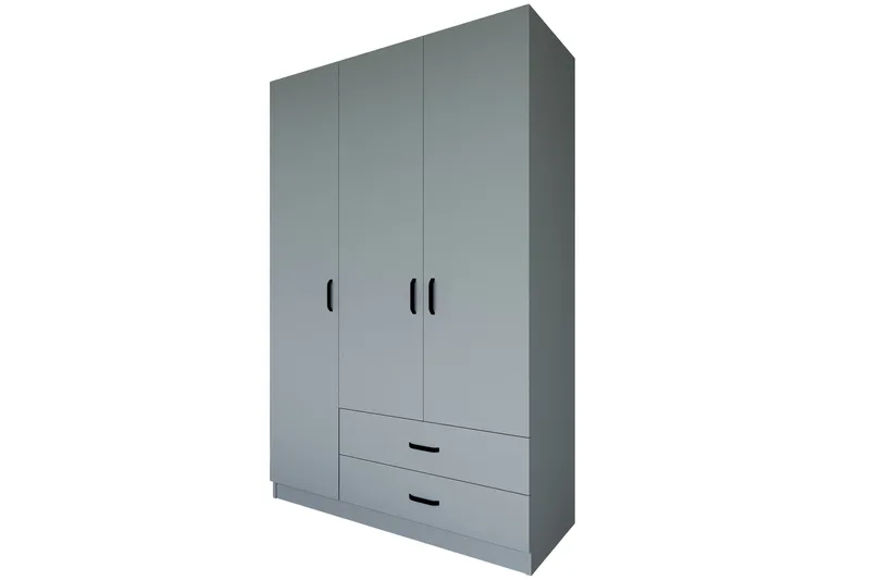 Yaman Garderob 120x181 cm, Grå