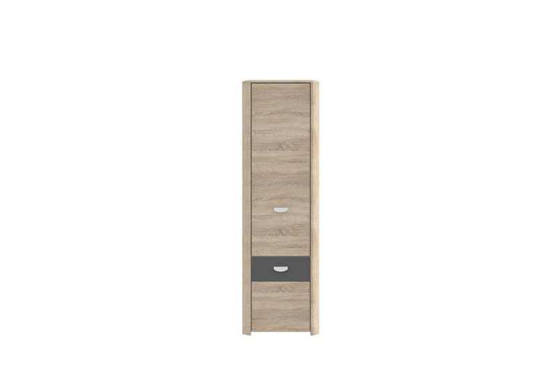 Yazmene Garderob 59x194 cm - Brun - Förvaring - Klädförvaring - Garderob & garderobssystem