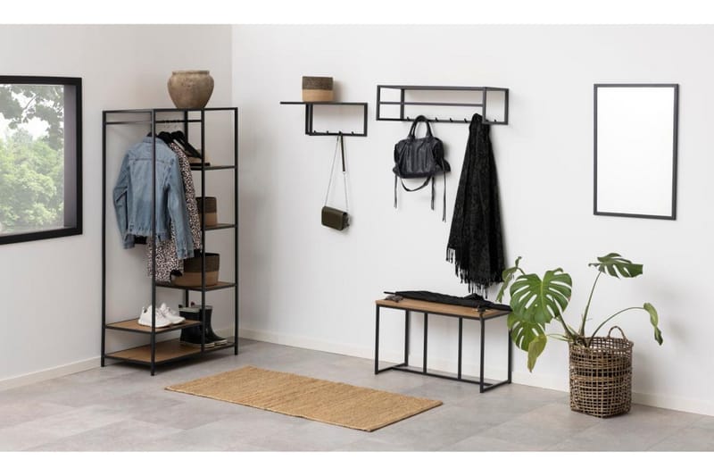 Hartsoe Klädhängare 77 cm - Svart - Förvaring - Klädförvaring - Klädhängare