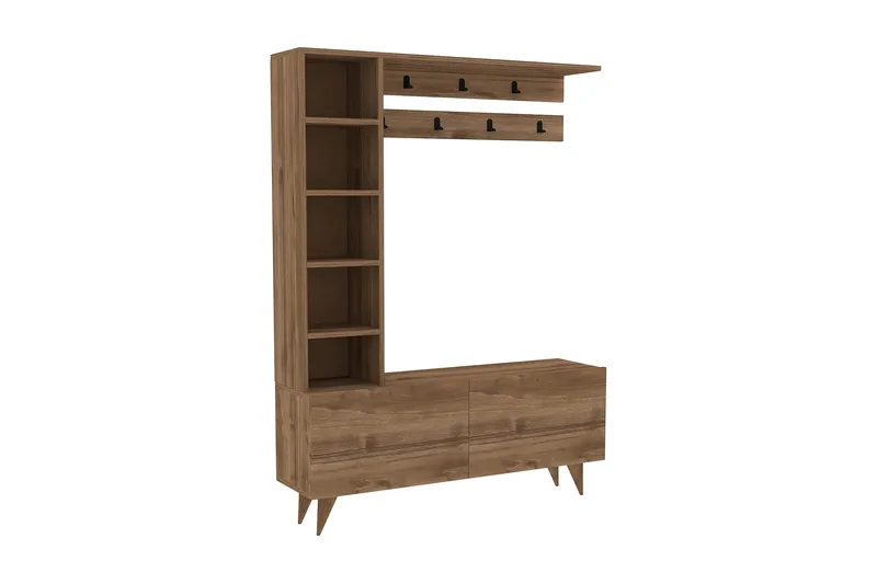 Andifli Klädhängare 120x161,8 cm, Brun