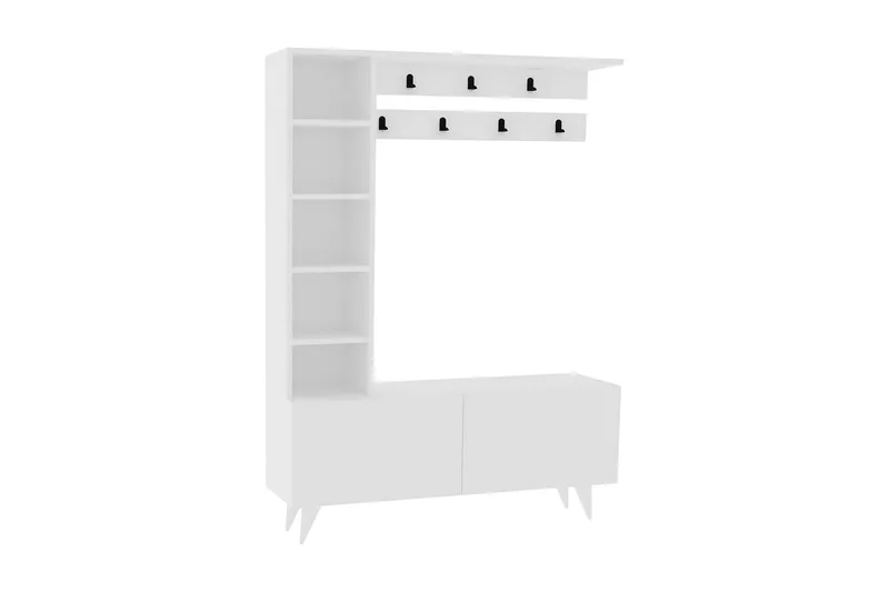 Andifli Klädhängare 120x161,8 cm, Vit