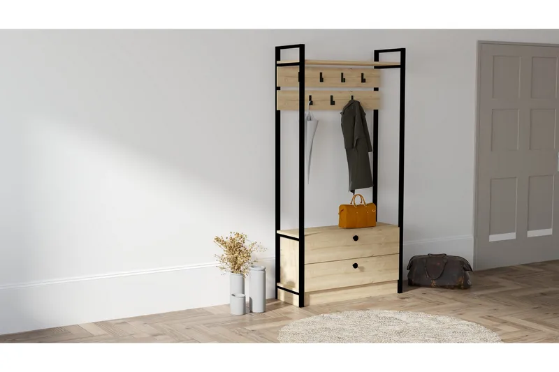 Andifli Klädhängare 90x180 cm - Blå - Förvaring - Klädförvaring - Klädhängare