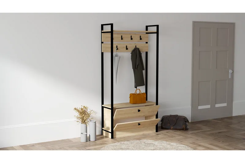 Andifli Klädhängare 90x180 cm - Blå - Förvaring - Klädförvaring - Klädhängare