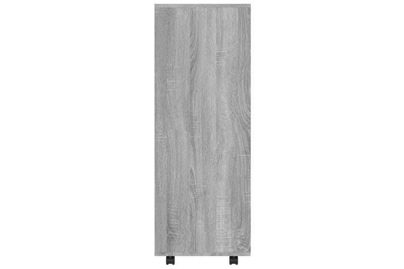 beBasic Klädhängare grå sonoma 80x40x110 cm konstruerat trä - Grey - Klädhängare