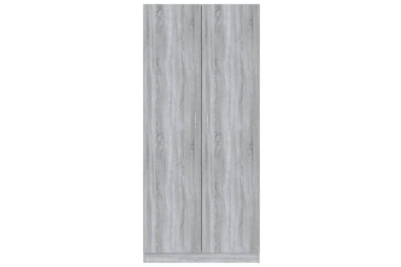 beBasic Klädhängare grå sonoma 90x52x200 cm konstruerat trä - Grey - Förvaring - Klädförvaring - Klädhängare