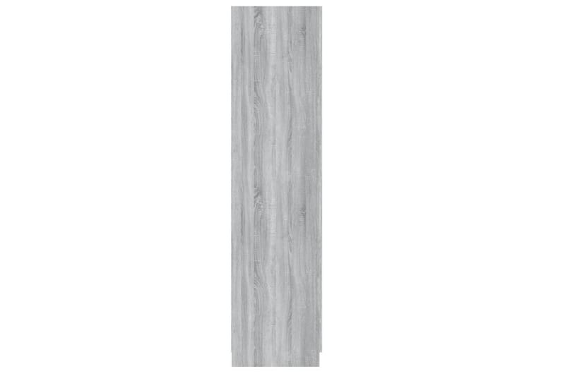 beBasic Klädhängare grå sonoma 90x52x200 cm konstruerat trä - Grey - Förvaring - Klädförvaring - Klädhängare