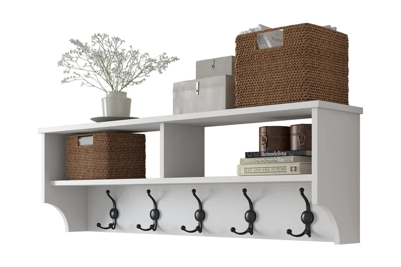 Caraway Kroklist 22x120 cm - Vit - Förvaring - Klädförvaring - Klädhängare