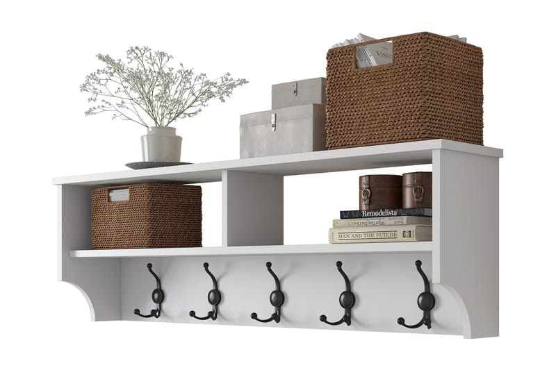 Caraway Kroklist 22x120 cm - Vit - Förvaring - Klädförvaring - Klädhängare