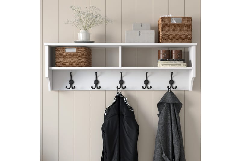 Caraway Kroklist 22x120 cm - Vit - Förvaring - Klädförvaring - Klädhängare