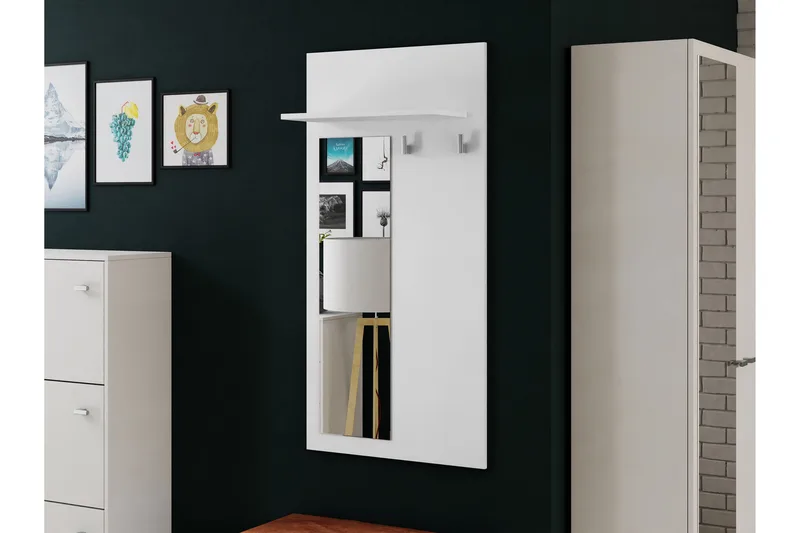 Cheshunt Klädhängare - Vit/Ek - Förvaring - Klädförvaring - Klädhängare