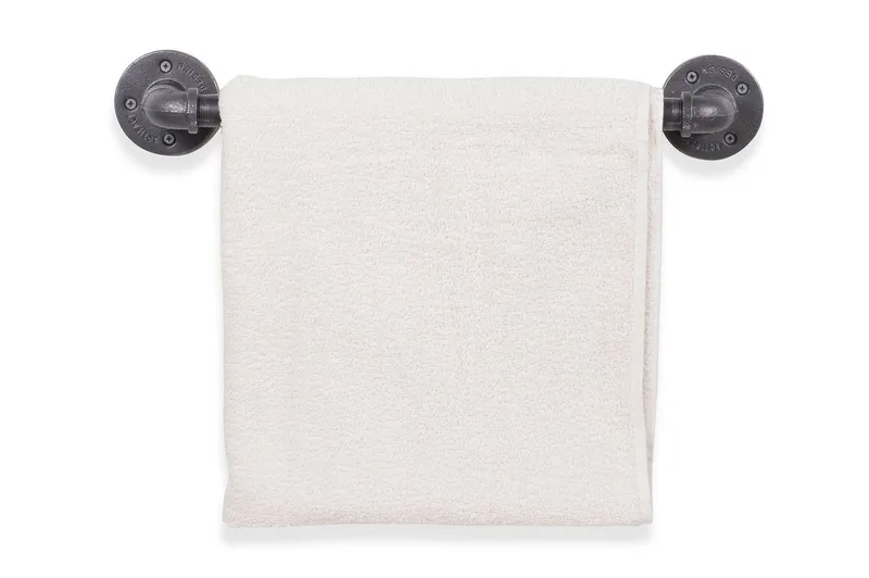 Evila Hängare Rör - Svart - Hus & renovering - Kök & bad - Badrum - Badrumstillbehör - Handdukshängare