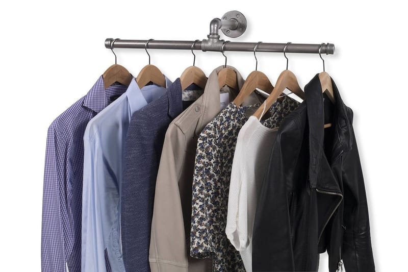 Evila Hängare Rör - Svart - Förvaring - Klädförvaring - Klädhängare