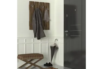 Furny Home Klädeshängare till Hall - Brun - Förvaring - Klädförvaring - Klädhängare