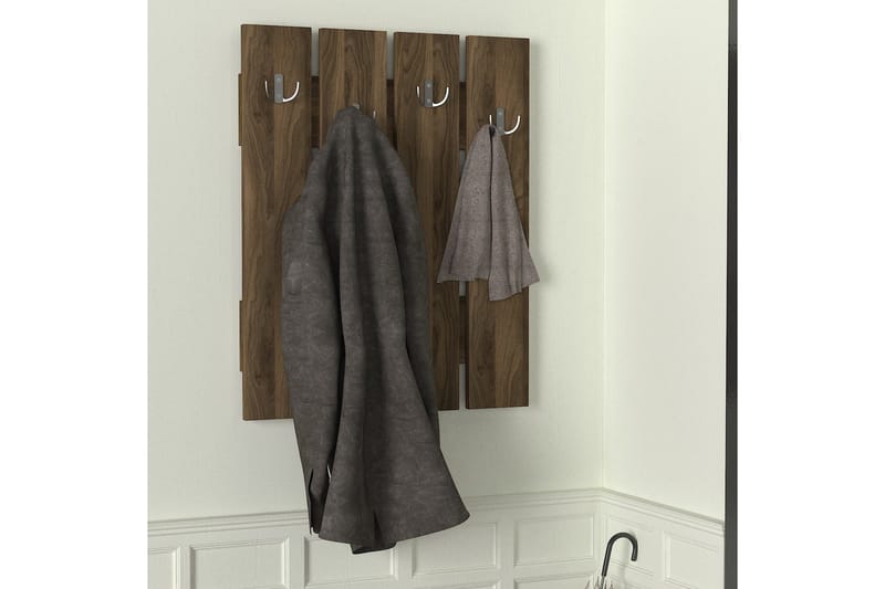 Furny Home Klädeshängare till Hall - Brun - Förvaring - Klädförvaring - Klädhängare
