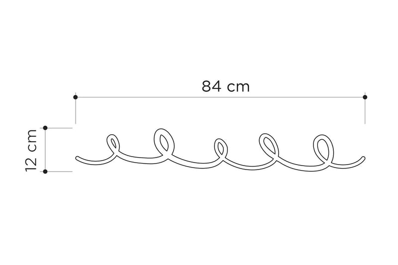 Homitis Klädeshängare - Svart - Förvaring - Klädförvaring - Klädhängare