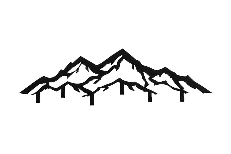 Kamyan Klädkrokar - Svart - Förvaring - Klädförvaring - Klädhängare