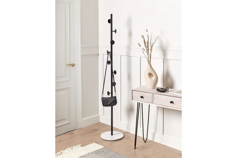 Klädhängare Notus Svart/Vit - Svart/Vit - Förvaring - Klädförvaring - Klädhängare - Klädställning