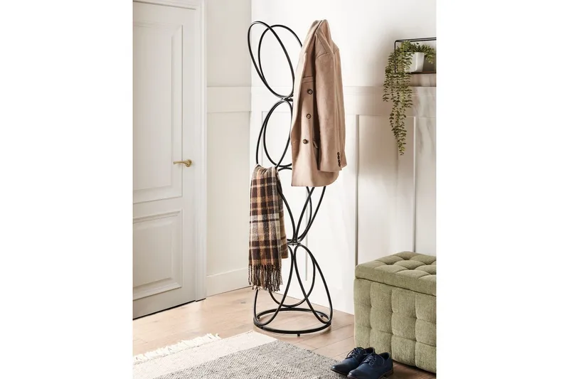 Klädhängare Walters Svart - Svart - Förvaring - Klädförvaring - Klädhängare - Klädställning