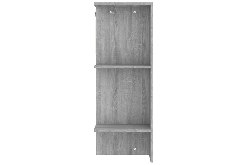 beBasic Hallskåp grå sonoma 97,5x37x99 cm konstruerat trä - Grey - Förvaring - Klädförvaring - Klädhängare - Klädställning