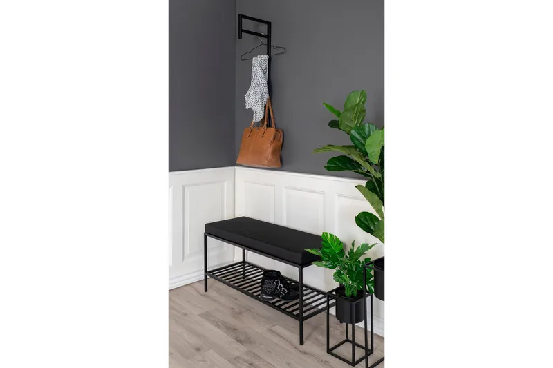 Trentola Klädhängare - Svart - Förvaring - Klädförvaring - Klädhängare - Kroklist & Klädkrokar