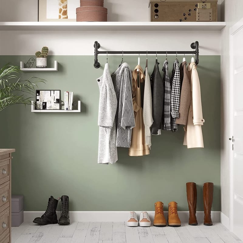 Kommendör klädstång, 2-pack - Svart - Svart - Förvaring - Klädförvaring - Klädhängare - Klädställning