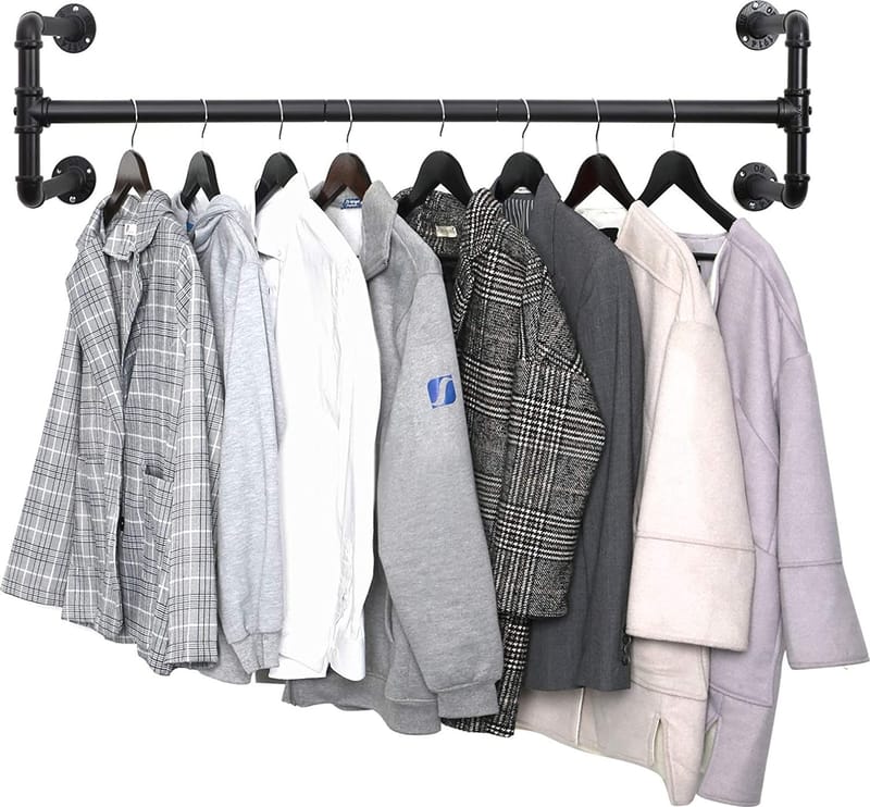 Kommendör klädstång, 2-pack - Svart - Svart - Förvaring - Klädförvaring - Klädhängare - Klädställning