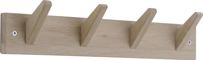 Krok Frikk Klädhängare, Vitpigmenterad ek