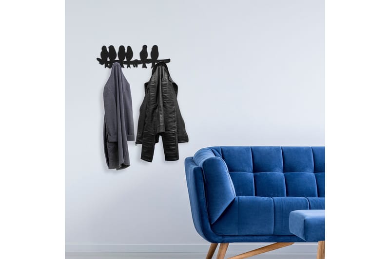 Manivka Klädkrokar - Svart - Förvaring - Klädförvaring - Klädhängare