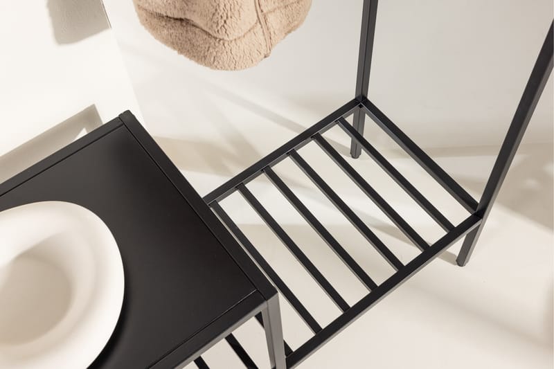 Mendoza Klädhängare - Svart - Förvaring - Klädförvaring - Klädhängare