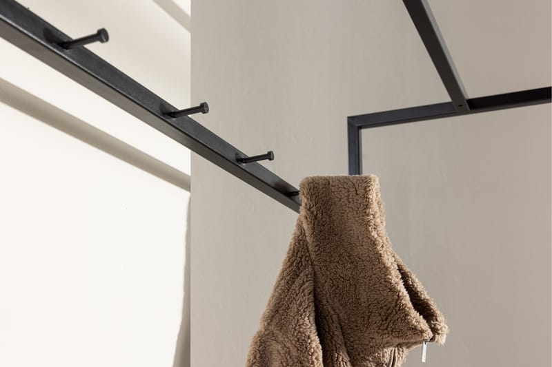 Mendoza Klädhängare - Svart - Förvaring - Klädförvaring - Klädhängare