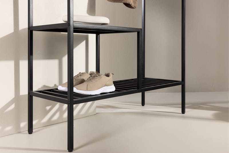 Mendoza Klädhängare - Svart - Förvaring - Klädförvaring - Klädhängare