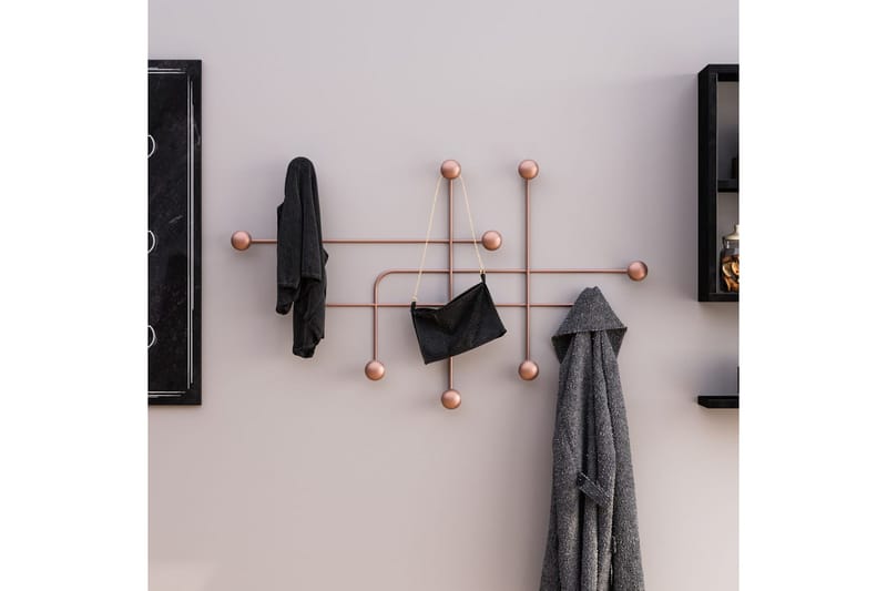 Metall Väggkrok Australia Koppar - Koppar - Förvaring - Klädförvaring - Klädhängare