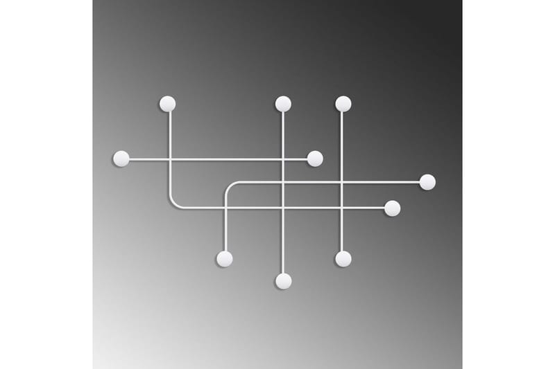 Metall Väggkrok Australia Vit - Vit - Förvaring - Klädförvaring - Klädhängare