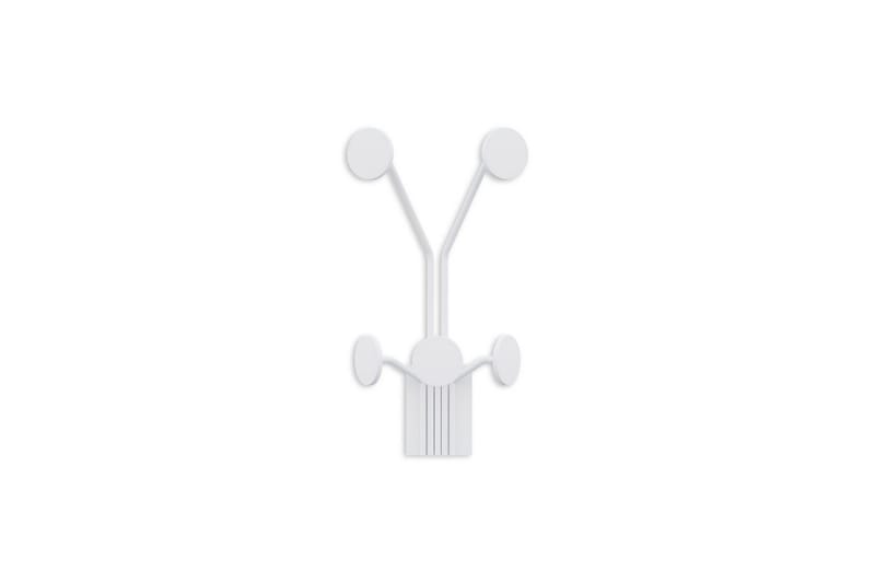 Metall Väggkrok Clarra Vit - Vit - Förvaring - Klädförvaring - Klädhängare