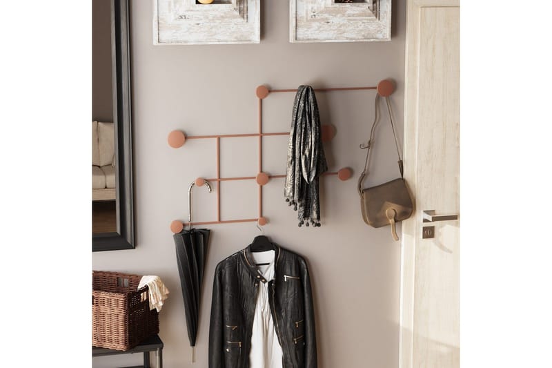 Metall Väggkrok Colna Koppar - Koppar - Förvaring - Klädförvaring - Klädhängare