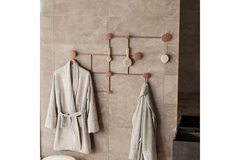 Metall Väggkrok Colna Koppar - Koppar - Förvaring - Klädförvaring - Klädhängare