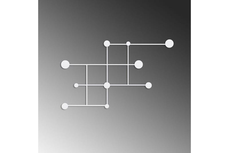 Metall Väggkrok Colna Vit - Vit - Förvaring - Klädförvaring - Klädhängare