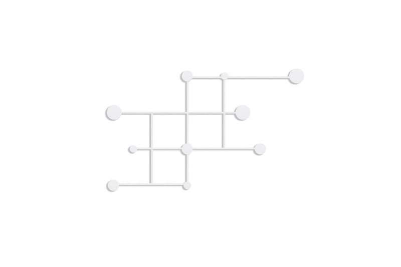 Metall Väggkrok Colna Vit - Vit - Förvaring - Klädförvaring - Klädhängare