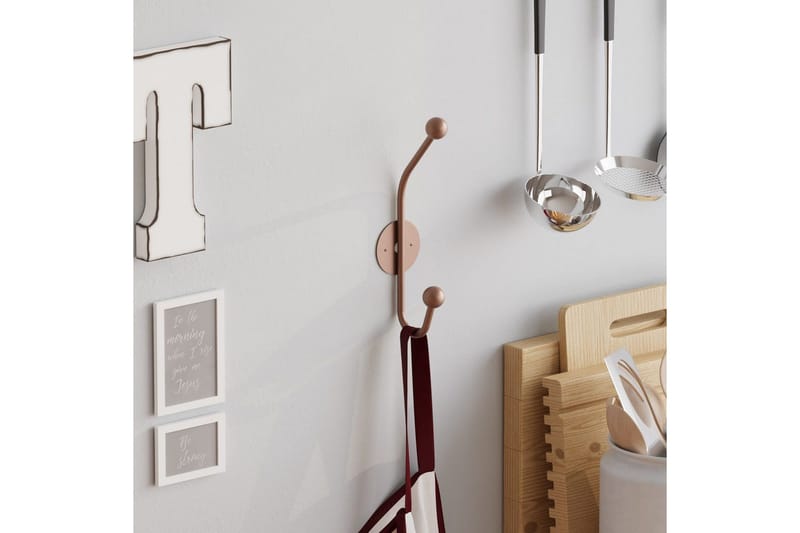 Metall Väggkrok Coriorgate Koppar - Koppar - Förvaring - Klädförvaring - Klädhängare