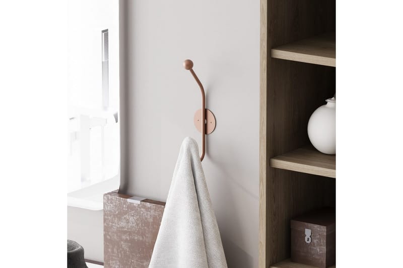 Metall Väggkrok Coriorgate Koppar - Koppar - Förvaring - Klädförvaring - Klädhängare