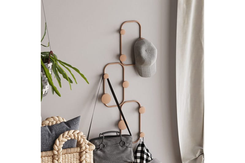 Metall Väggkrok Dravos Koppar - Koppar - Förvaring - Klädförvaring - Klädhängare