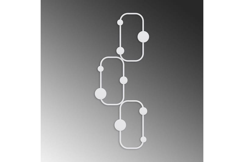 Metall Väggkrok Dravos Vit - Vit - Förvaring - Klädförvaring - Klädhängare
