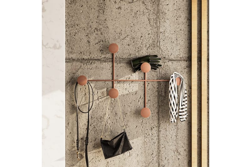 Metall Väggkrok Inermis Koppar - Koppar - Förvaring - Klädförvaring - Klädhängare