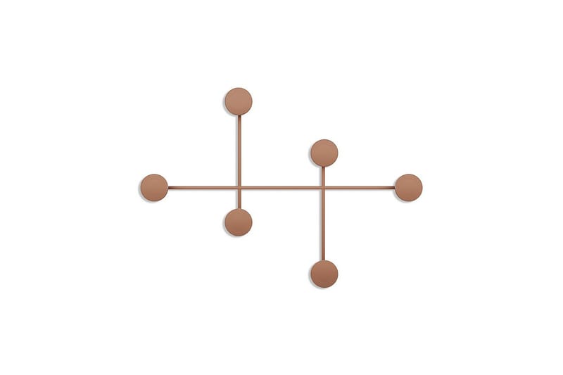 Metall Väggkrok Inermis Koppar - Koppar - Förvaring - Klädförvaring - Klädhängare