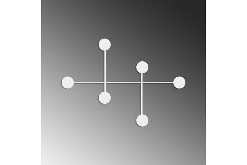Metall Väggkrok Inermis Vit - Vit - Förvaring - Klädförvaring - Klädhängare