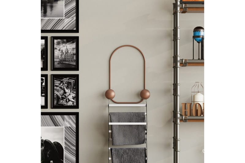 Metall Väggkrok Kelanburg Koppar - Koppar - Förvaring - Klädförvaring - Klädhängare